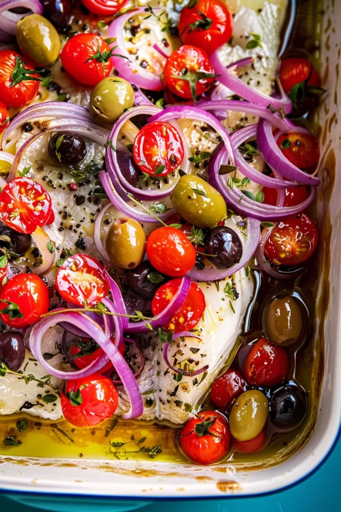 Mediterranean Baked Fish: Flavor Explosion in Every Bite