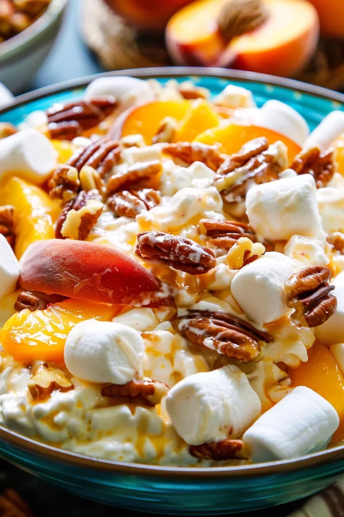 Millionaire Peach Salad Recipe: Irresistible Delight for Indulgent Taste Buds