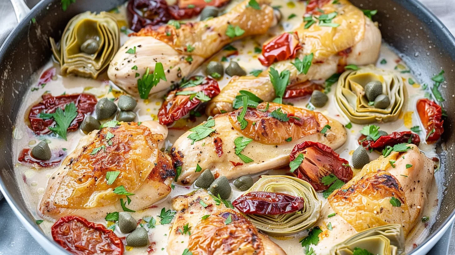 One-Pan Mediterranean Chicken Skillet