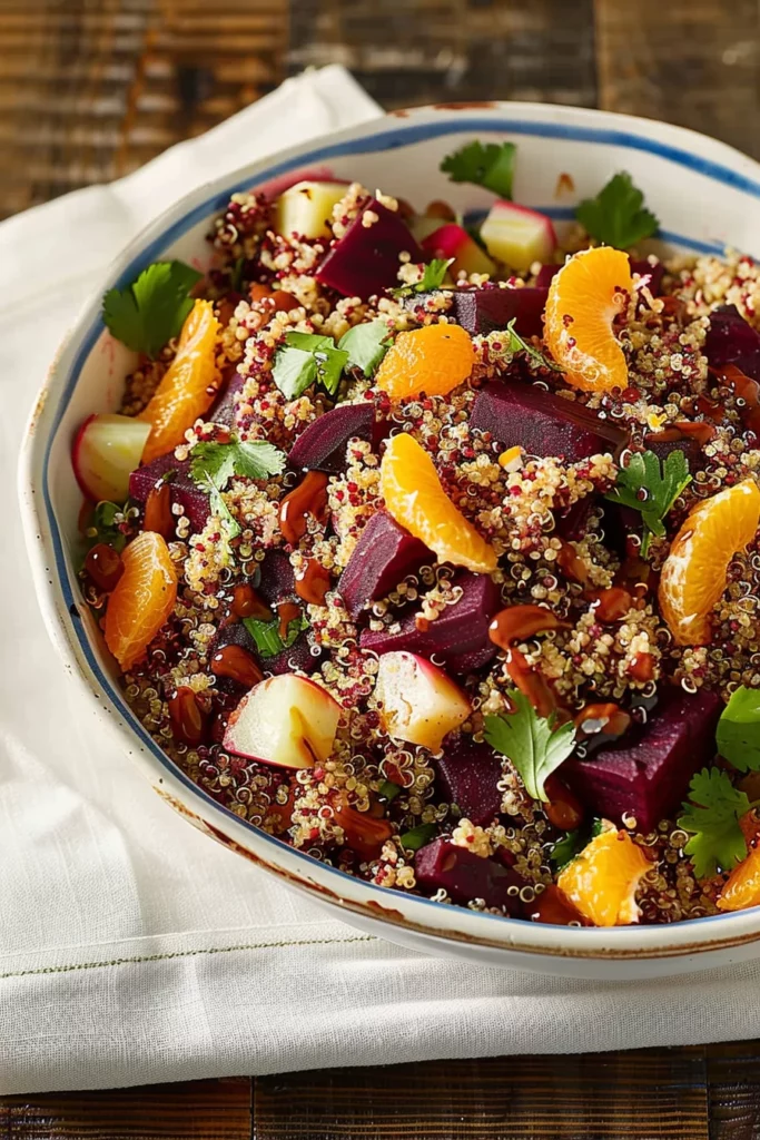 Orange Balsamic Beet and Quinoa Salad: Elevate Your Taste Buds