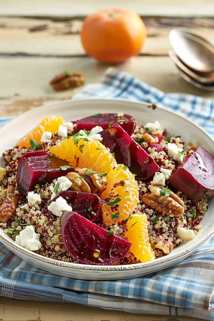 Orange Balsamic Beet and Quinoa Salad: Elevate Your Taste Buds