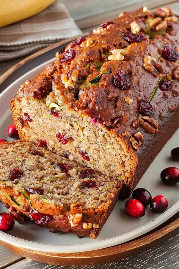 Pc-banana Zucchini Bread: Perfectly Moist and Nutty