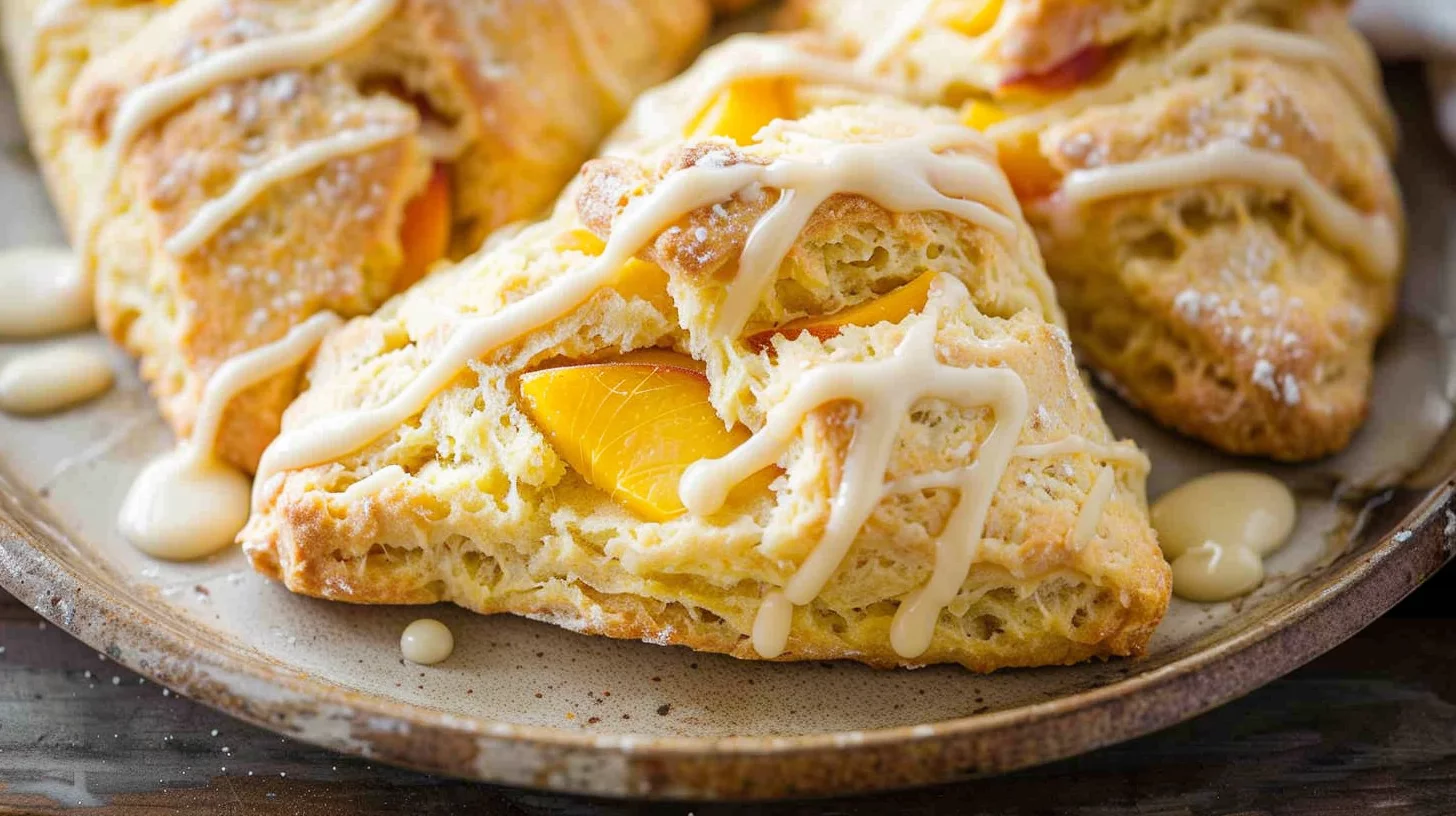 Peach Scones