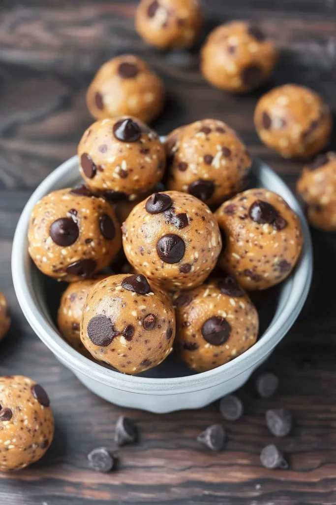 Peanut Butter Chocolate Chip Energy Balls: Energize Your Day with Nutty Bliss