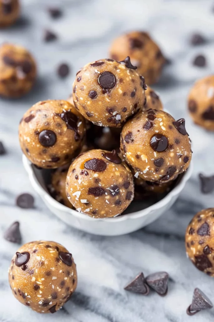 Peanut Butter Chocolate Chip Energy Balls: Energize Your Day with Nutty Bliss