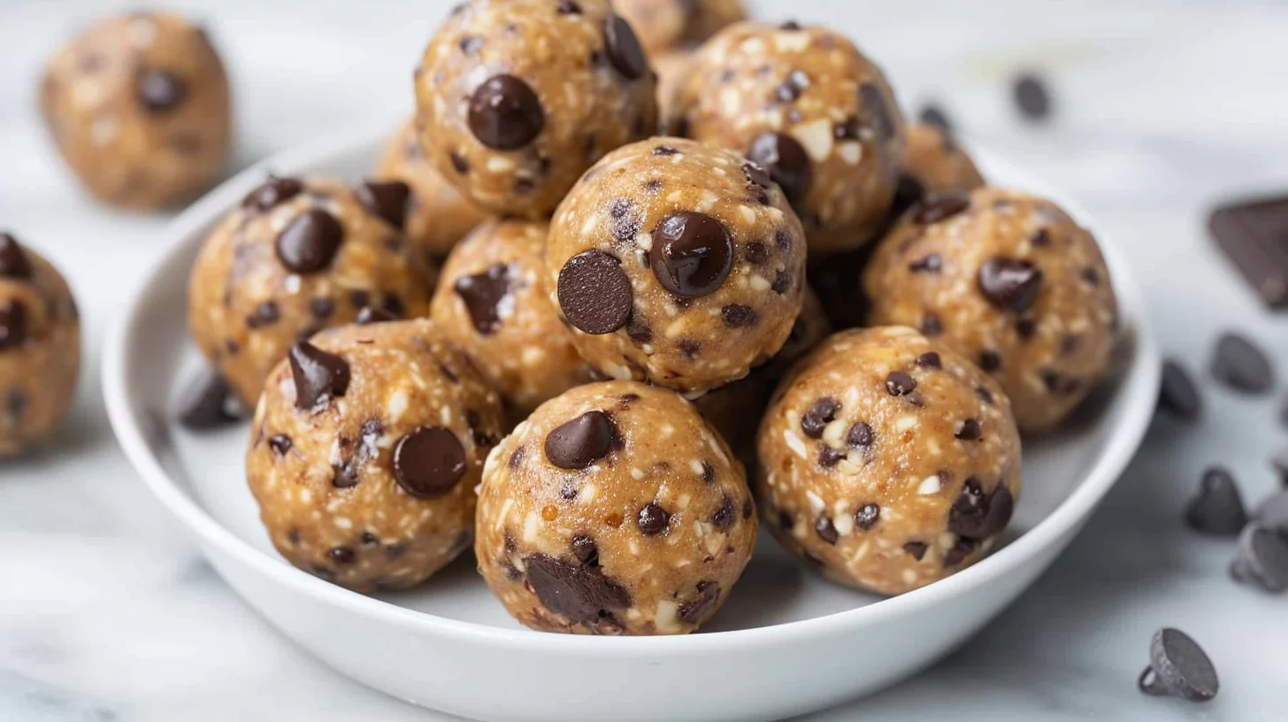 Peanut Butter Chocolate Chip Energy Balls