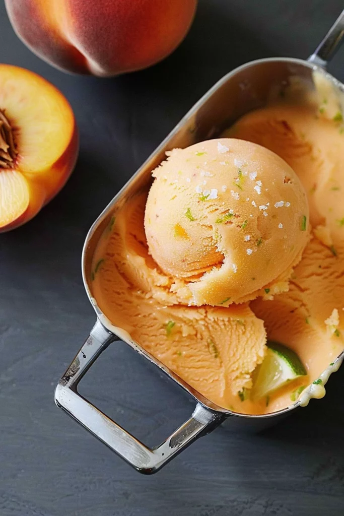 Perfect Peach Sorbet: Taste the Summer in Every Scoop