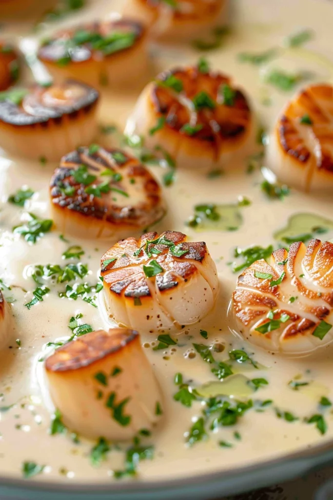 Scallops with Cream Sauce: Luxurious Indulgence in Minutes