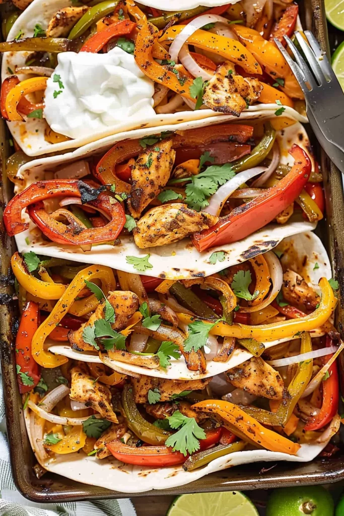 Sheet Pan Chicken Fajitas: Bold & Spicy Fiesta Delight