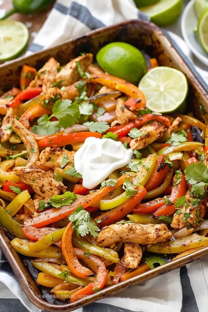 Sheet Pan Chicken Fajitas: Bold & Spicy Fiesta Delight