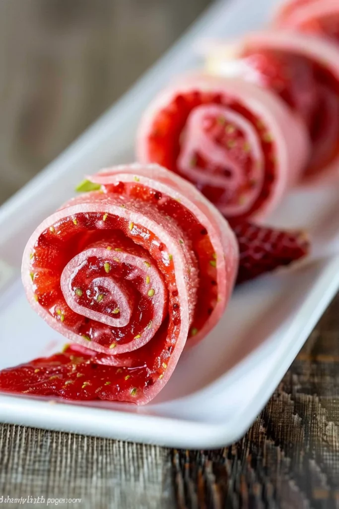 Strawberry Fruit Roll Ups: Irresistible Homemade Healthy Snack