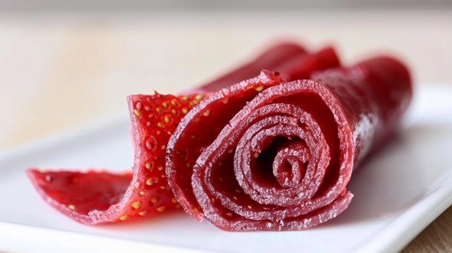 Strawberry Fruit Roll Ups