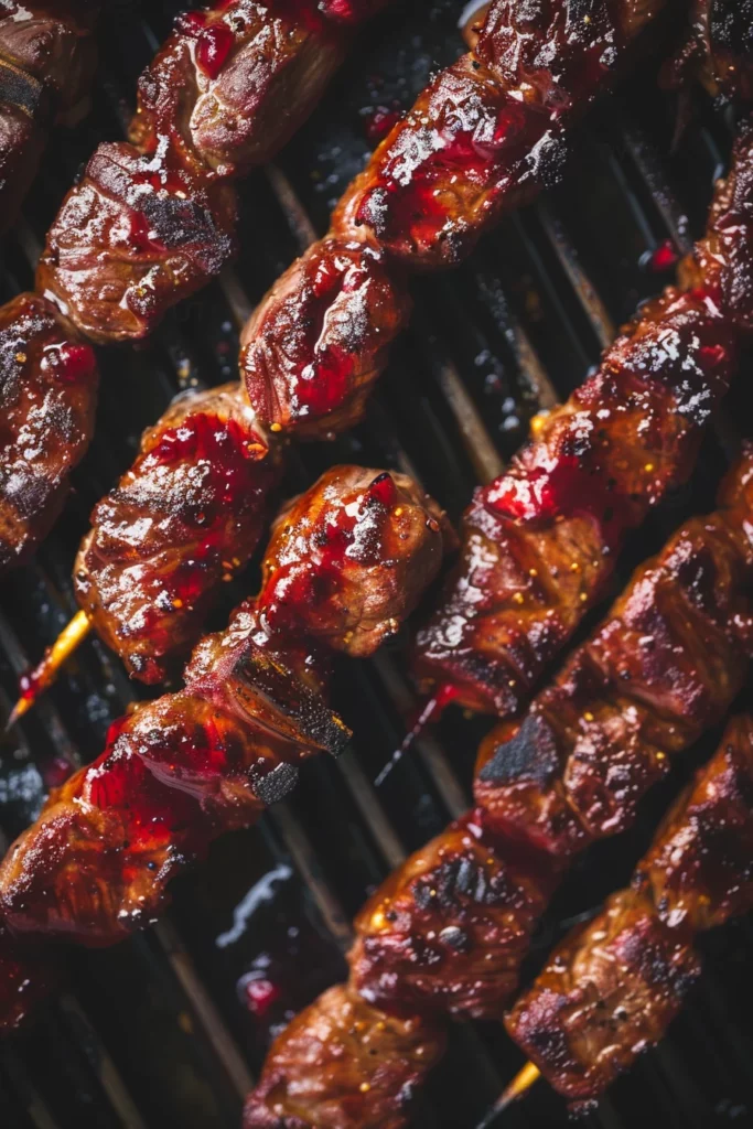 Summer Cherry Glazed Venison Snack Sticks For BBQ Nights