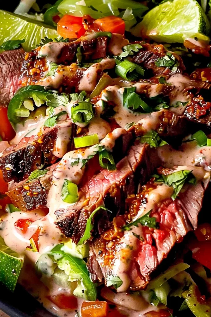 Tex Mex Steak Power Bowl: Bold Chipotle Ranch Bliss