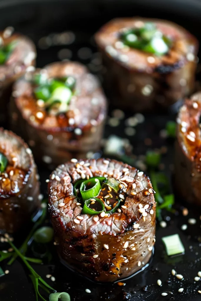 Venison Negimaki: Exquisite Scallion-Wrapped Delight