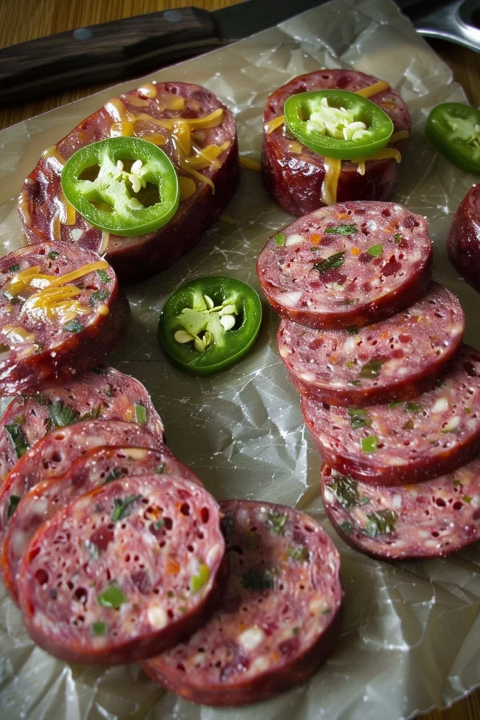 Venison Summer Sausage with Jalapeño and Cheese: Ultimate Flavor Explosion