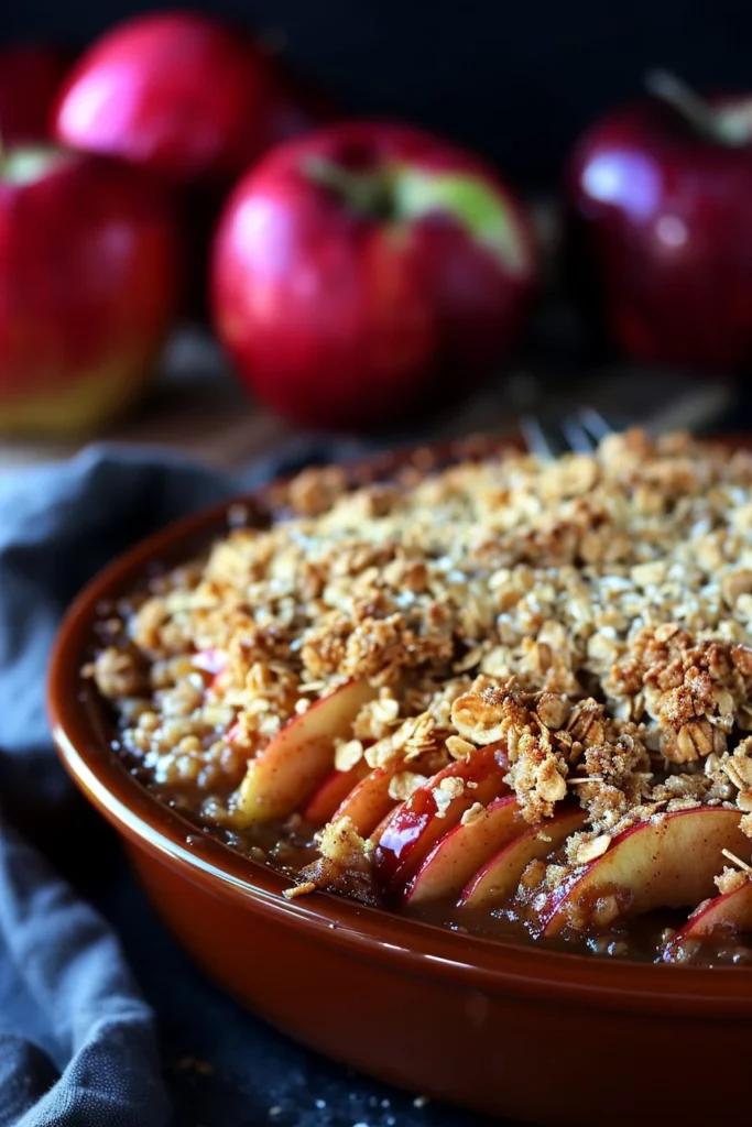 Apple Crisp: Irresistible Caramelized Perfection