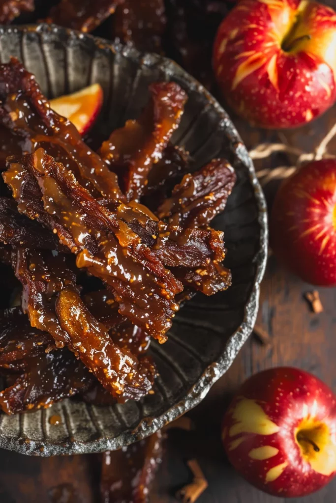 Caramelized Brown Sugar Venison Jerky With Apple Cinnamon Glaze - Irresistible Gourmet Delight