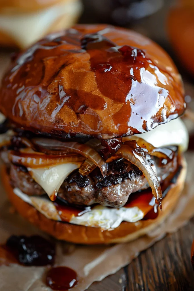 Cranberry Brie Venison Smash Burgers With Caramelized Onions: The Ultimate Gourmet Indulgence 12 Cranberry Brie Venison Smash Burgers With Caramelized Onions: The Ultimate Gourmet Indulgence