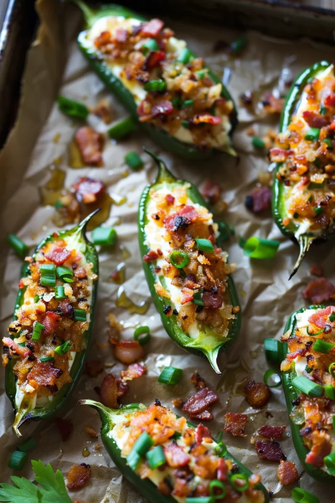 Maple Cream Cheese Venison Jalapeño Poppers With Crispy Bacon Crumble: Irresistible Bacon Crumble Explosion