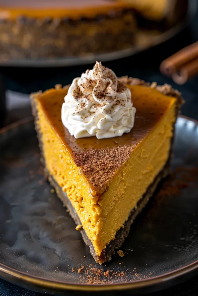 Pumpkin Cheesecake: Irresistible Autumn Indulgence