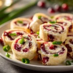 Festive Christmas Cranberry Roll Ups