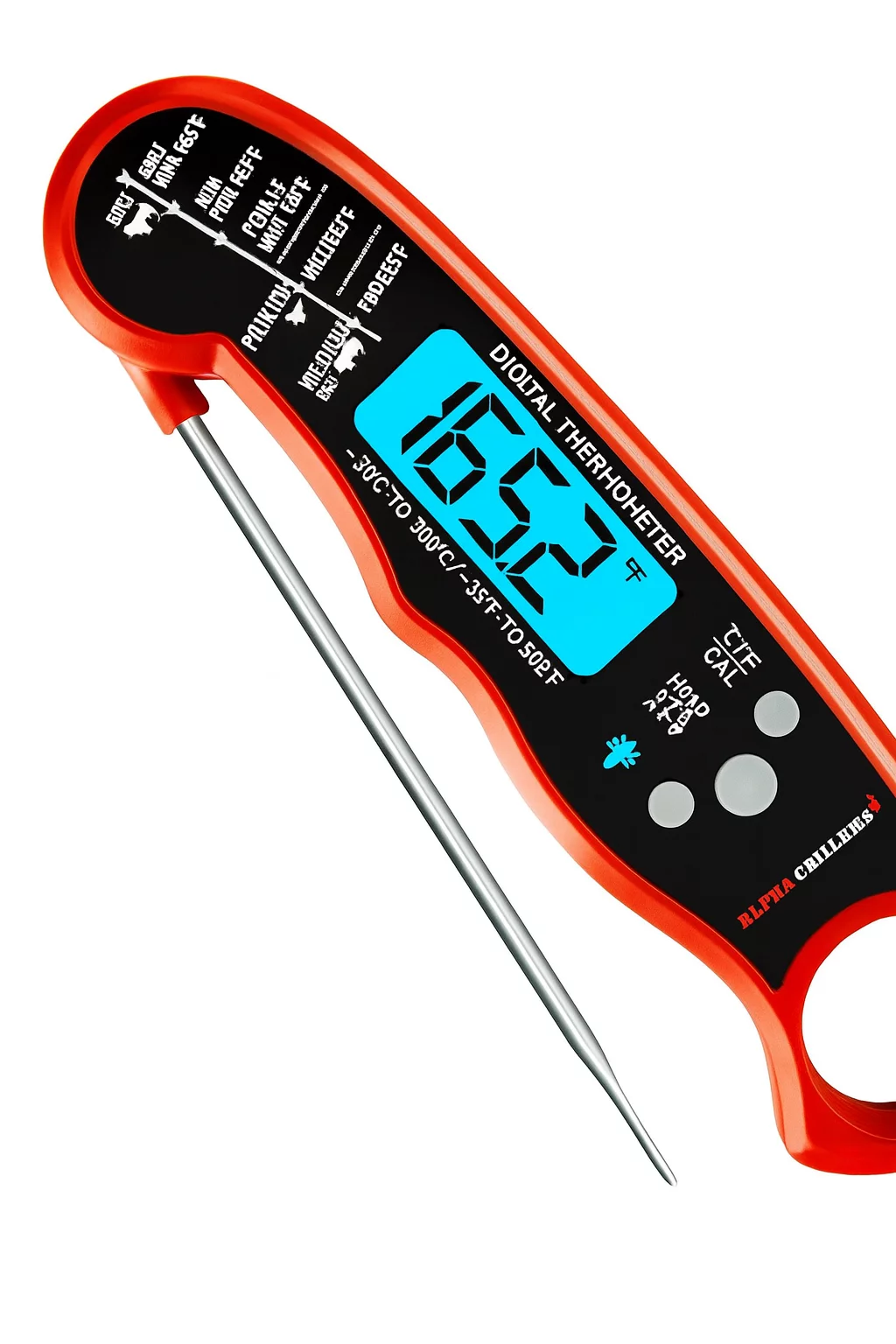 Alpha Grillers Digital Meat Thermometer – Precision Meets Style