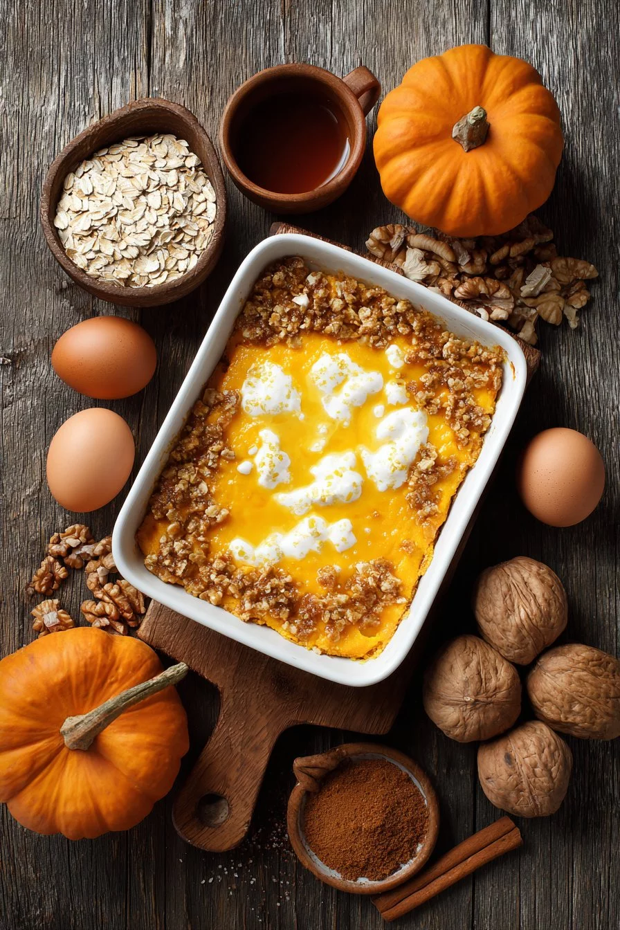 Pumpkin Cottage Cheese Bake: Healthy, Easy & High-Protein Fall Treat