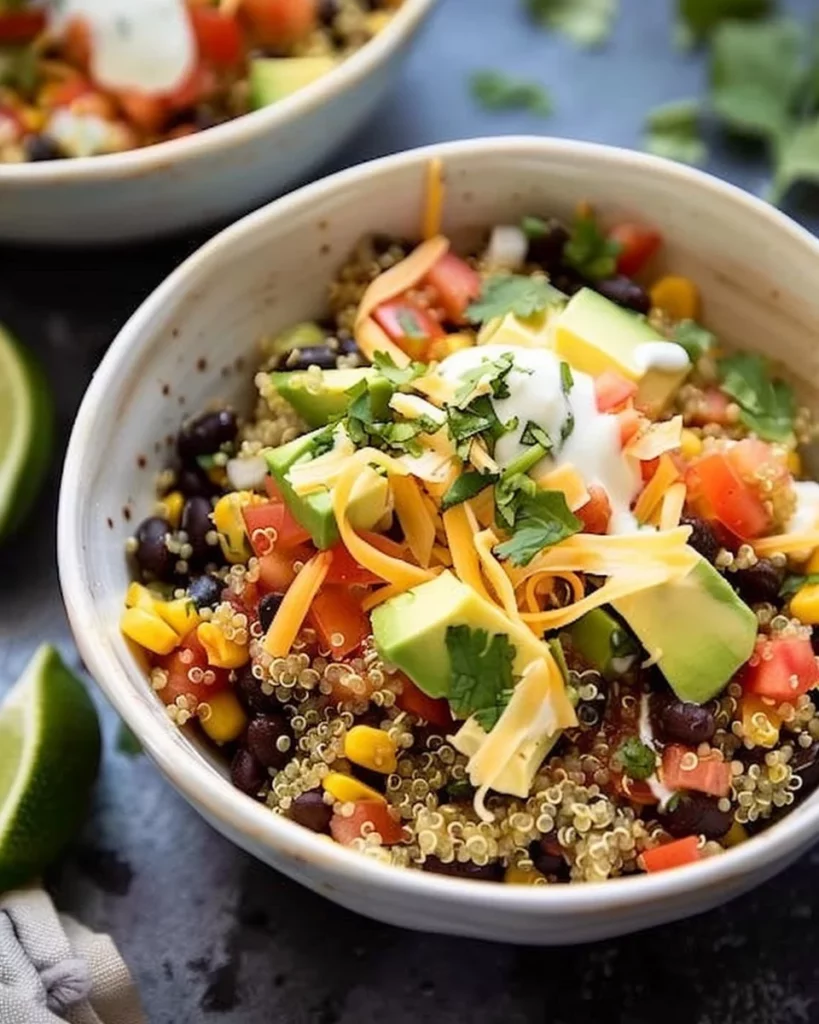 Black Bean & Quinoa Burrito Bowls: Ultimate Plant-Powered Delight