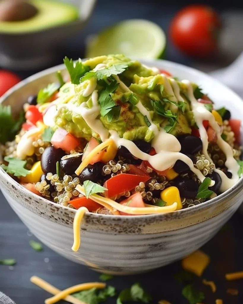 Black Bean & Quinoa Burrito Bowls: Ultimate Plant-Powered Delight