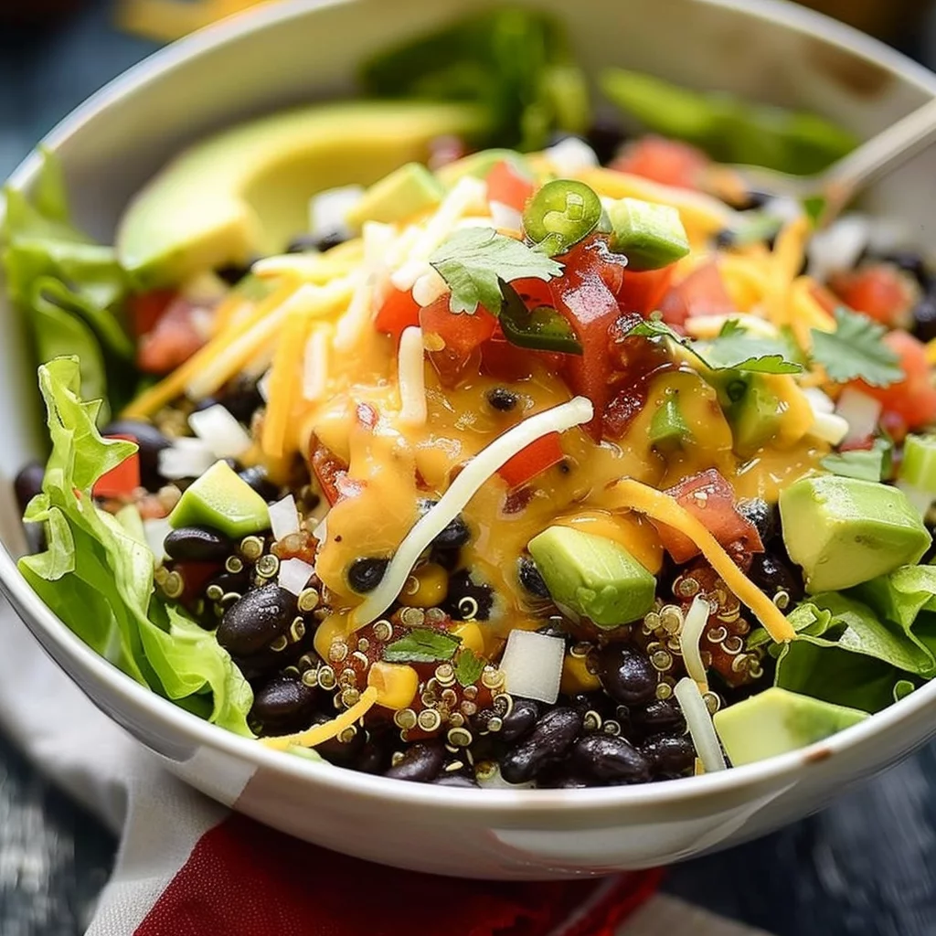 Black Bean & Quinoa Burrito Bowls