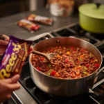 Chili with Peanut Butter and Chocolate