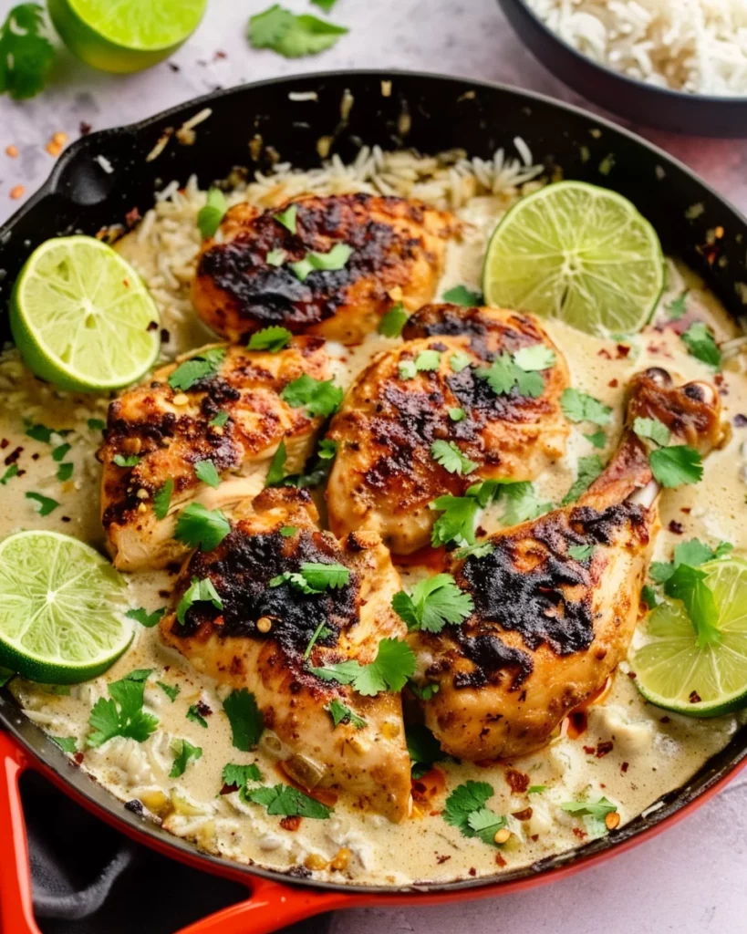 Coconut-Lime Chicken Skillet: Bold Flavors, Irresistible Simplicity