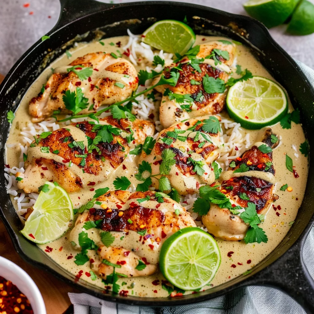 Coconut-Lime Chicken Skillet