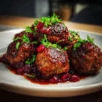 Cranberry Meatballs