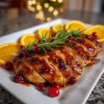 Cranberry Orange Glazed Turkey Breast