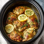 Crockpot Greek Lemon Chicken