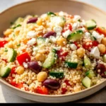 Healthy Mediterranean Couscous Salad