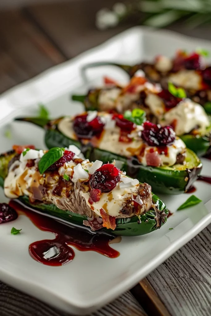 Holiday Venison Jalapeño Poppers With Maple Cream and Cranberry Bacon: Maple-Cranberry Bliss 12 Holiday Venison Jalapeño Poppers With Maple Cream and Cranberry Bacon: Maple-Cranberry Bliss