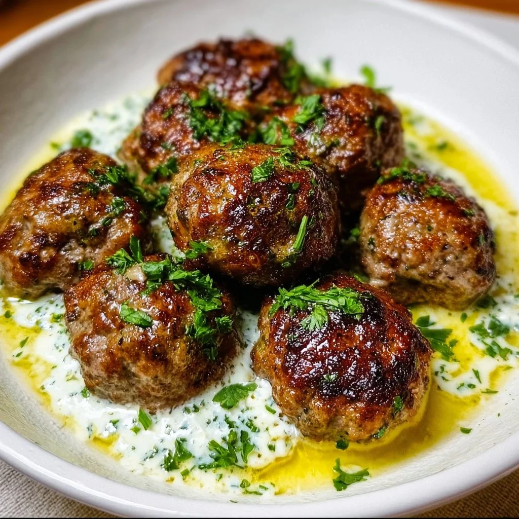 Keto Greek Meatballs Keftedes 