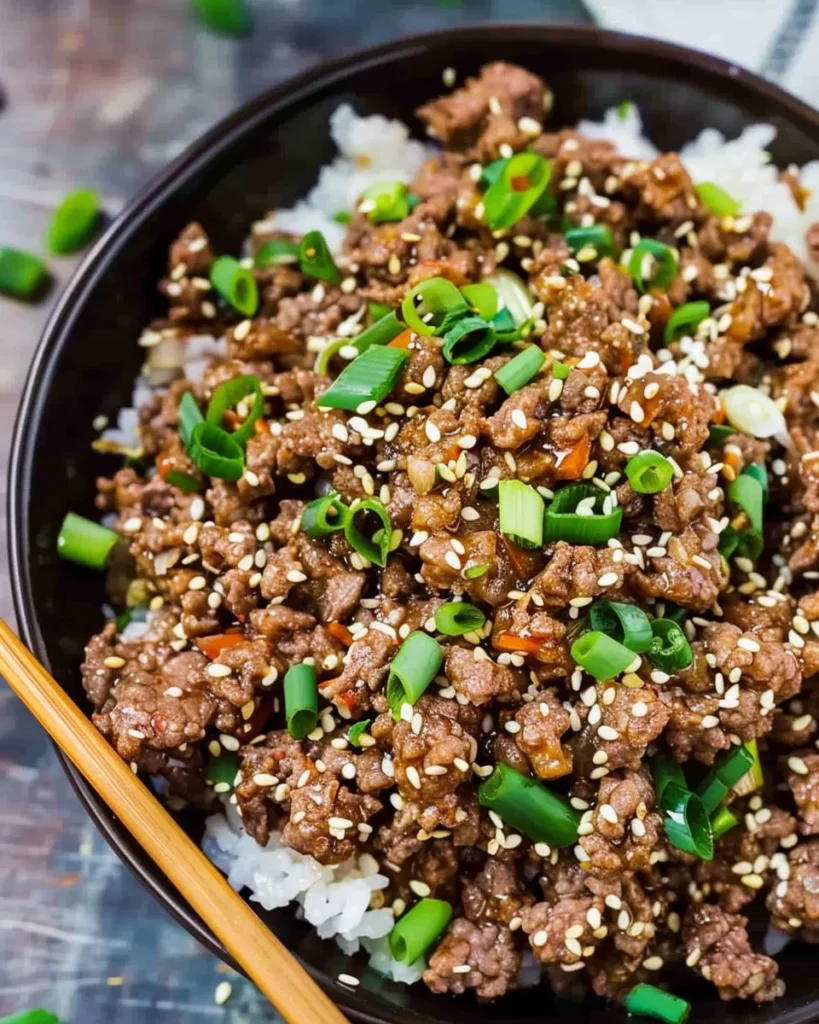 Korean-Style Ground Beef Bowls: Flavor Explosion in Every Bite! 12 Korean-Style Ground Beef Bowls: Flavor Explosion in Every Bite!