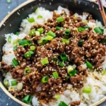 Korean-Style Ground Beef Bowls