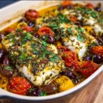 Mediterranean Baked Fish