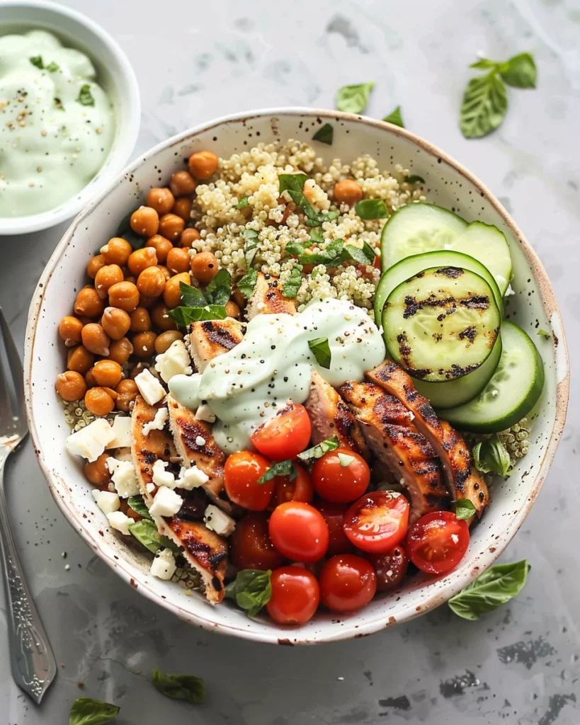 Mediterranean Chicken Power Bowl: Ultimate Fuel for a Stronger You 13 Mediterranean Chicken Power Bowl: Ultimate Fuel for a Stronger You