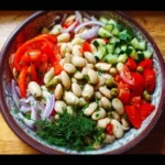 Mediterranean White Bean Salad
