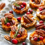 Mystic Maple Sweet Potato Bites With Cranberry and Pecan Spell Dust