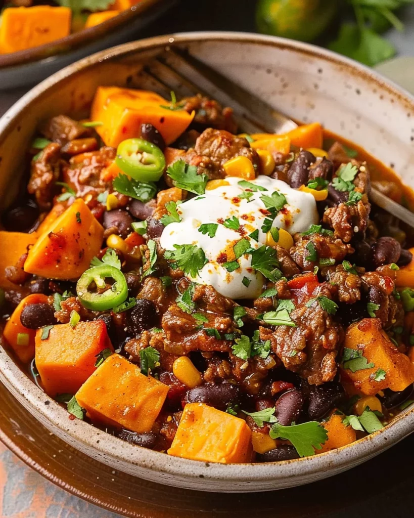 One-Pot Chili Beef with Sweet Potatoes: Ultimate Flavor Explosion 13 One-Pot Chili Beef with Sweet Potatoes: Ultimate Flavor Explosion