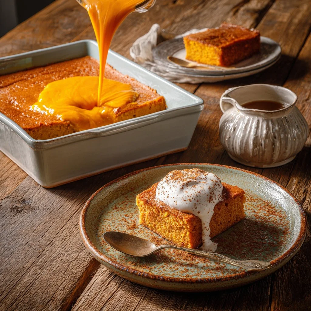 Pumpkin Cottage Cheese Bake