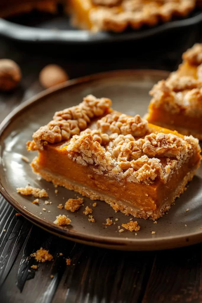 Pumpkin Pie Bars: Irresistibly Spiced Autumn Delight