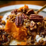Southern Maple Sweet Potato Casserole